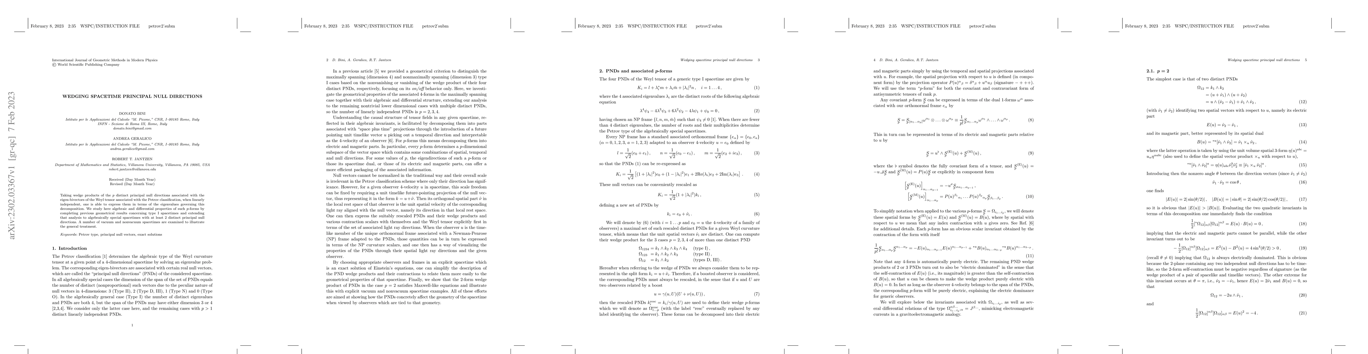 Thumbnail for Wedging spacetime principal null directions