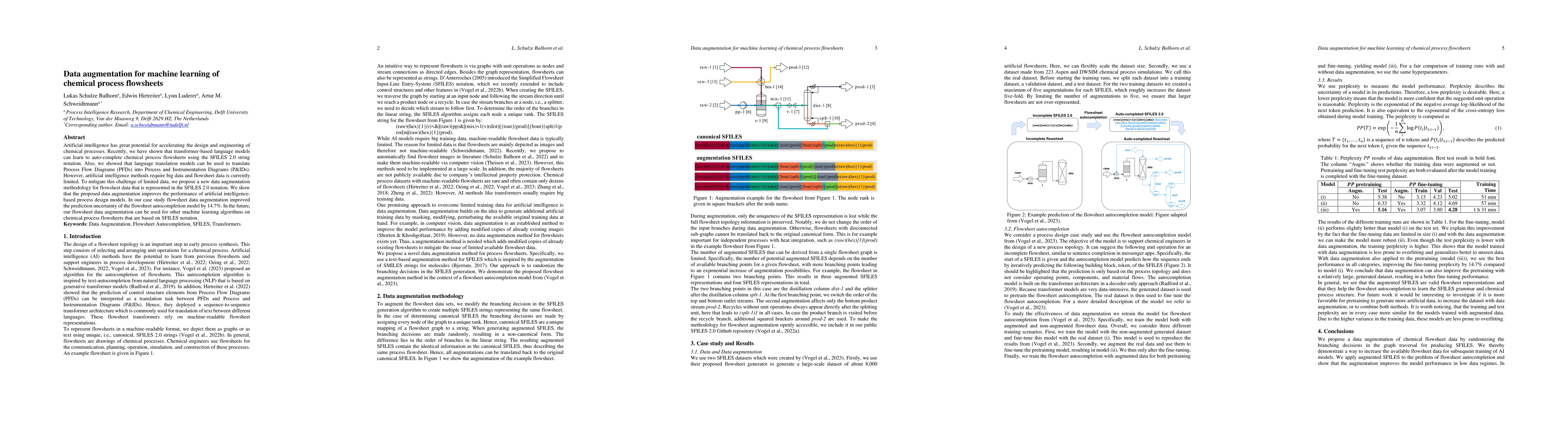 Thumbnail for Data augmentation for machine learning of chemical process flowsheets