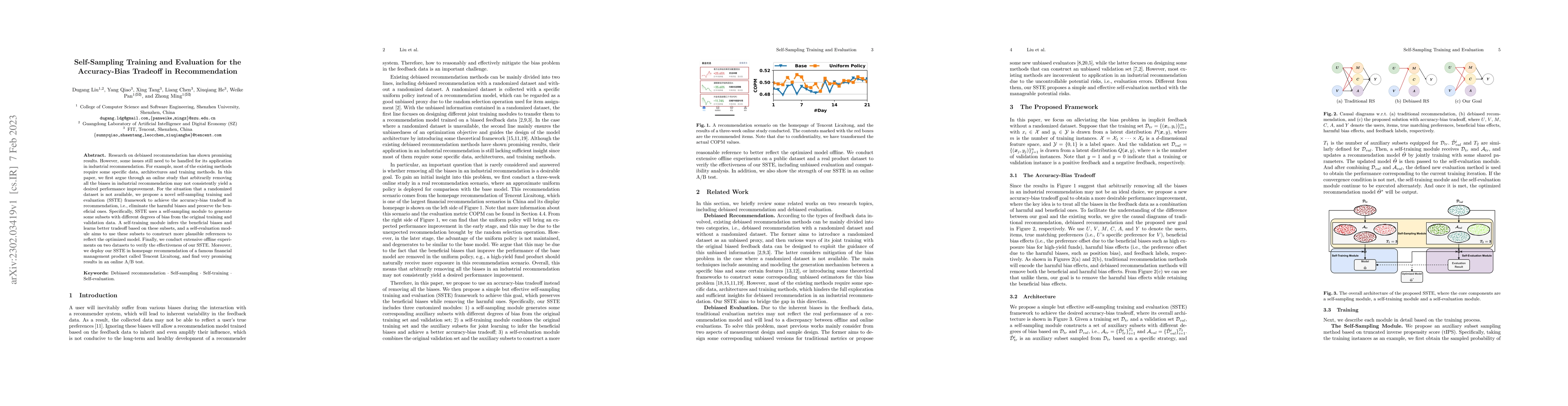 Thumbnail for Self-Sampling Training and Evaluation for the Accuracy-Bias Tradeoff in
  Recommendation