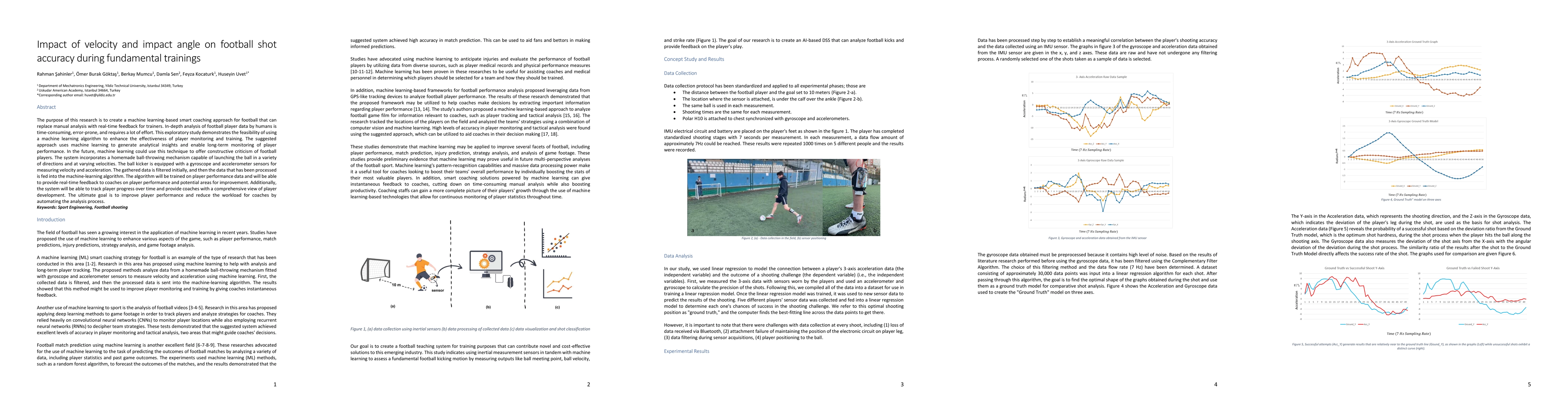 Thumbnail for Impact of velocity and impact angle on football shot accuracy during
  fundamental trainings