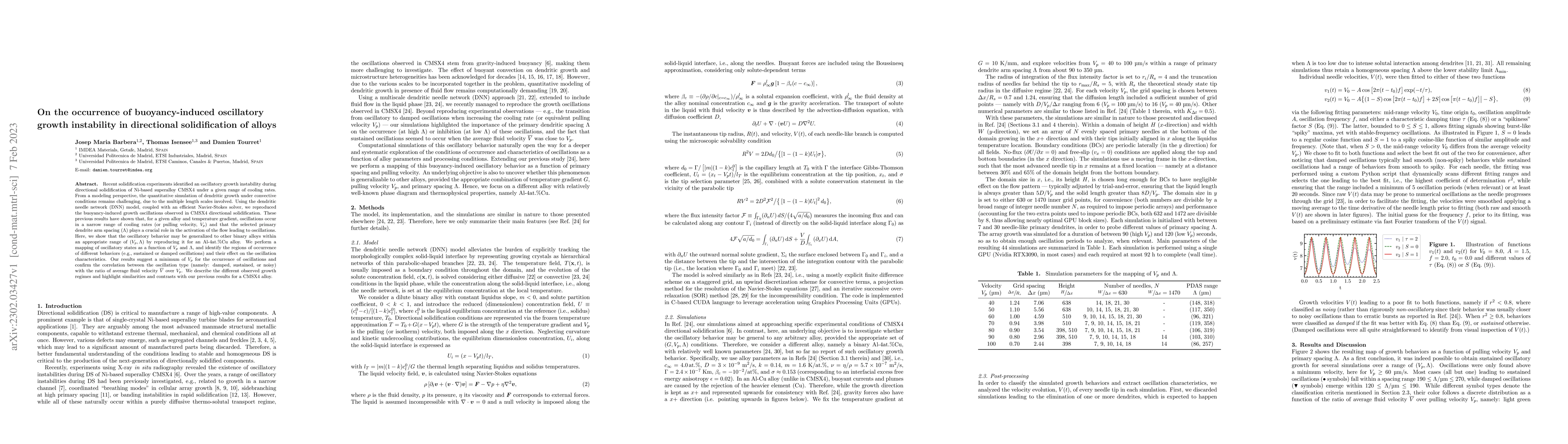 Thumbnail for On the occurrence of buoyancy-induced oscillatory growth instability in
  directional solidification of alloys
