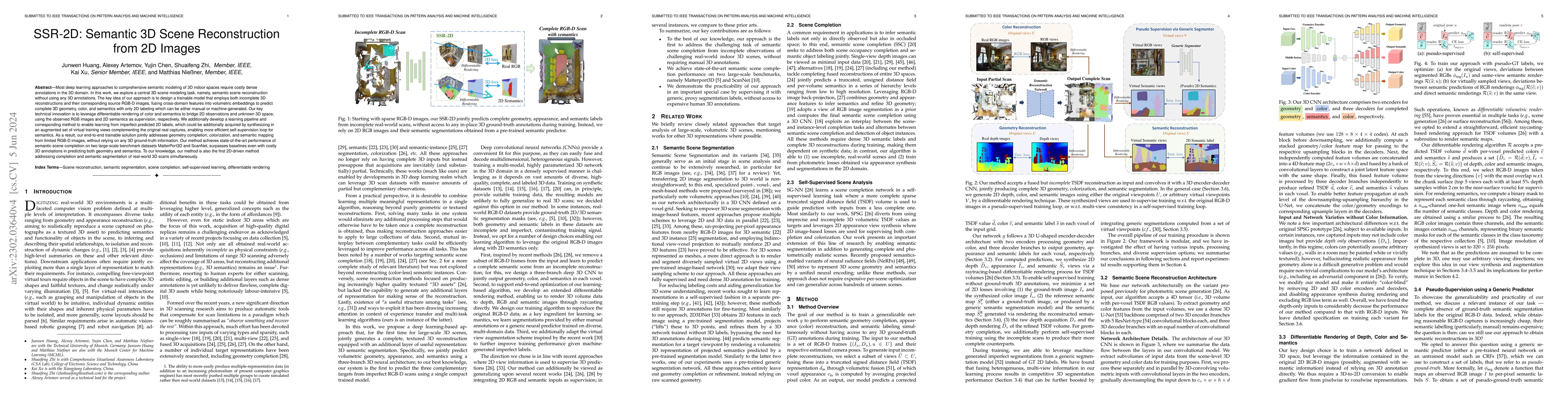 Thumbnail for SSR-2D: Semantic 3D Scene Reconstruction from 2D Images