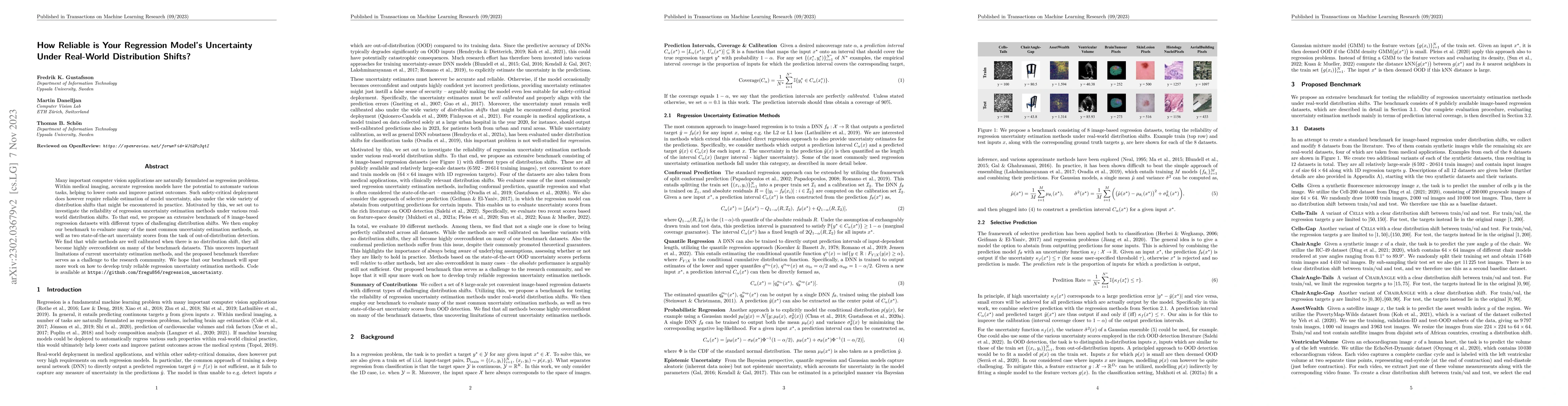 Thumbnail for How Reliable is Your Regression Model's Uncertainty Under Real-World
  Distribution Shifts?