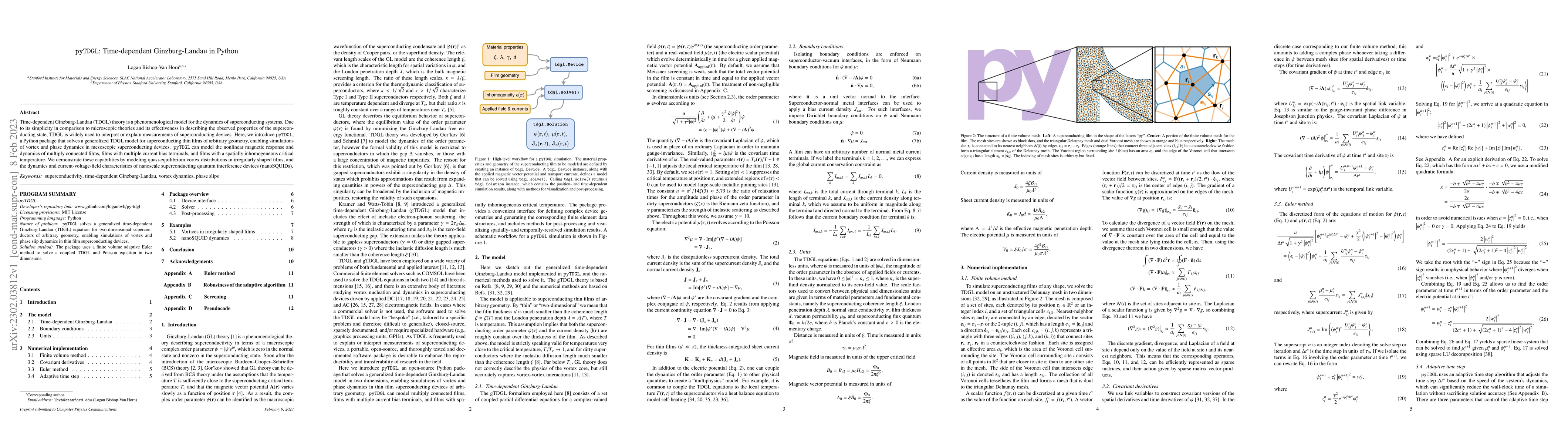 Thumbnail for pyTDGL: Time-dependent Ginzburg-Landau in Python