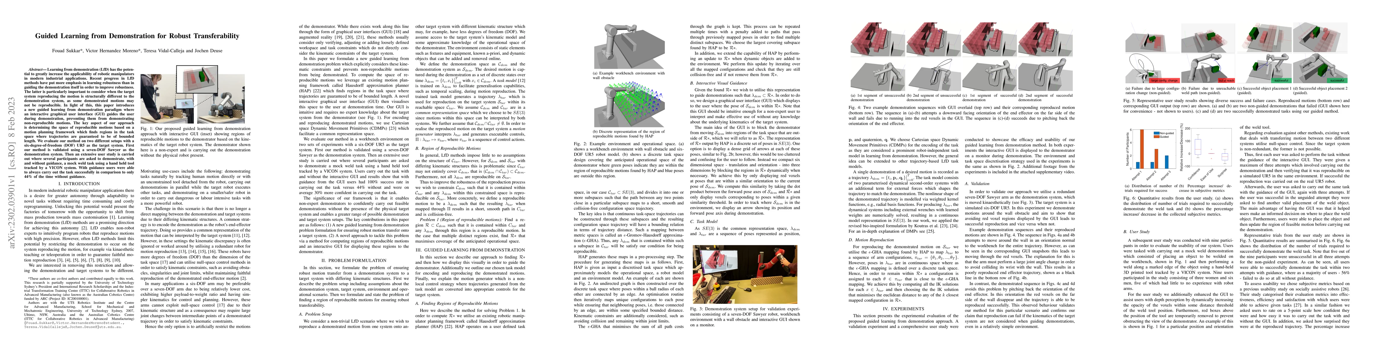 Thumbnail for Guided Learning from Demonstration for Robust Transferability