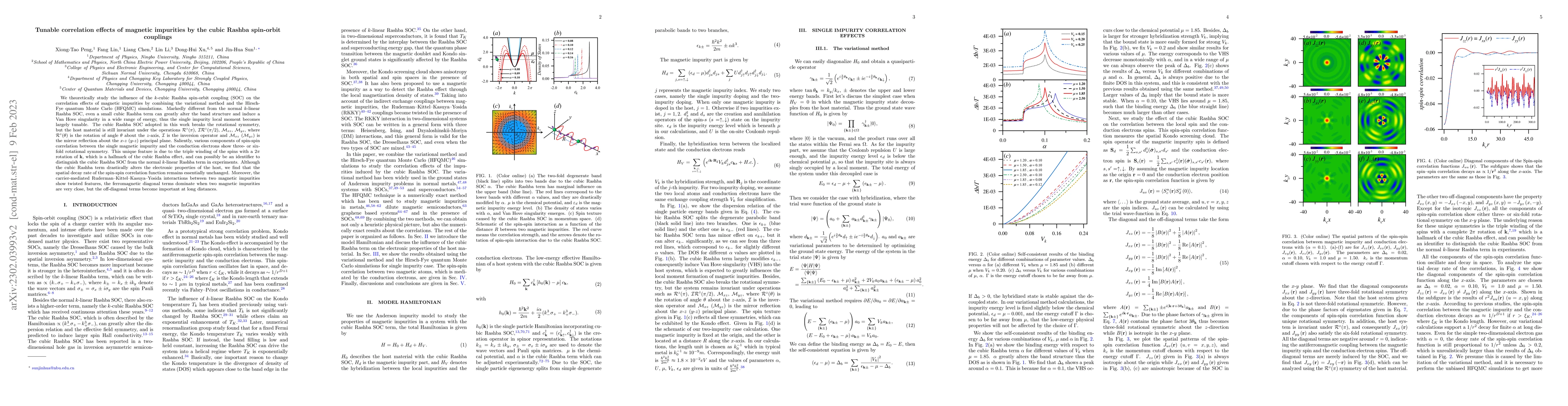 Thumbnail for Tunable correlation effects of magnetic impurities by the cubic Rashba
  spin-orbit couplings