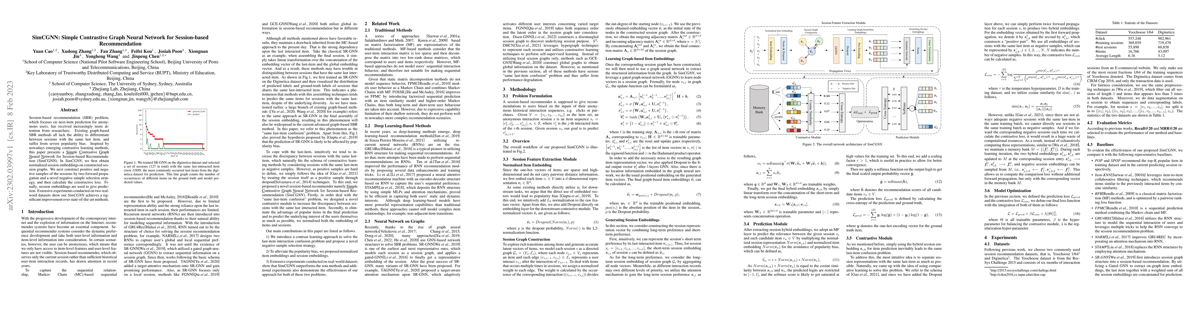 Thumbnail for SimCGNN: Simple Contrastive Graph Neural Network for Session-based
  Recommendation