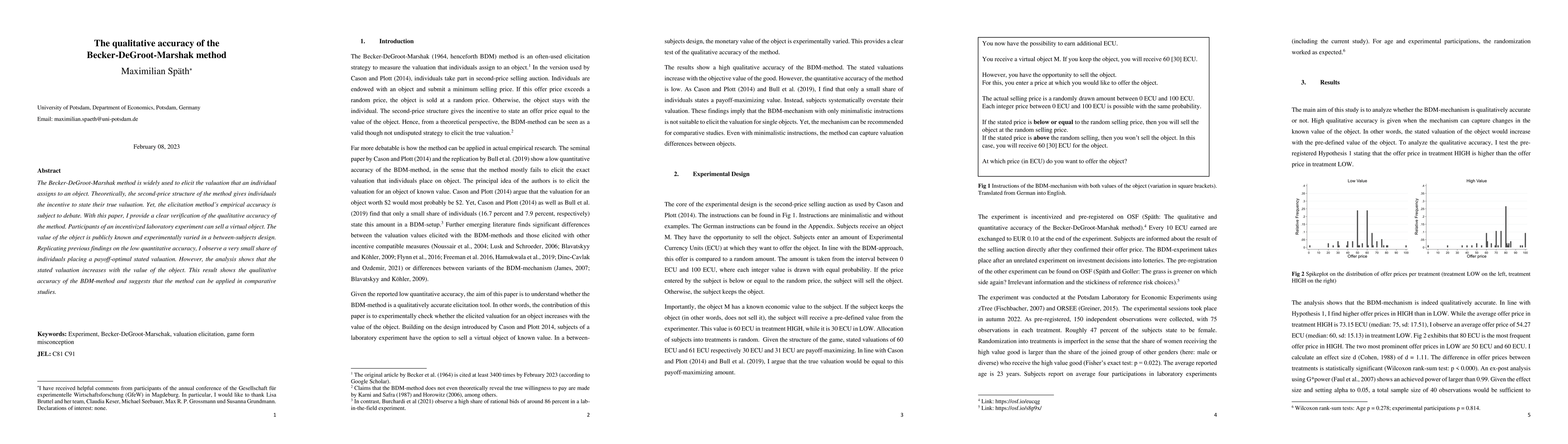 Thumbnail for The qualitative accuracy of the Becker-DeGroot-Marshak method
