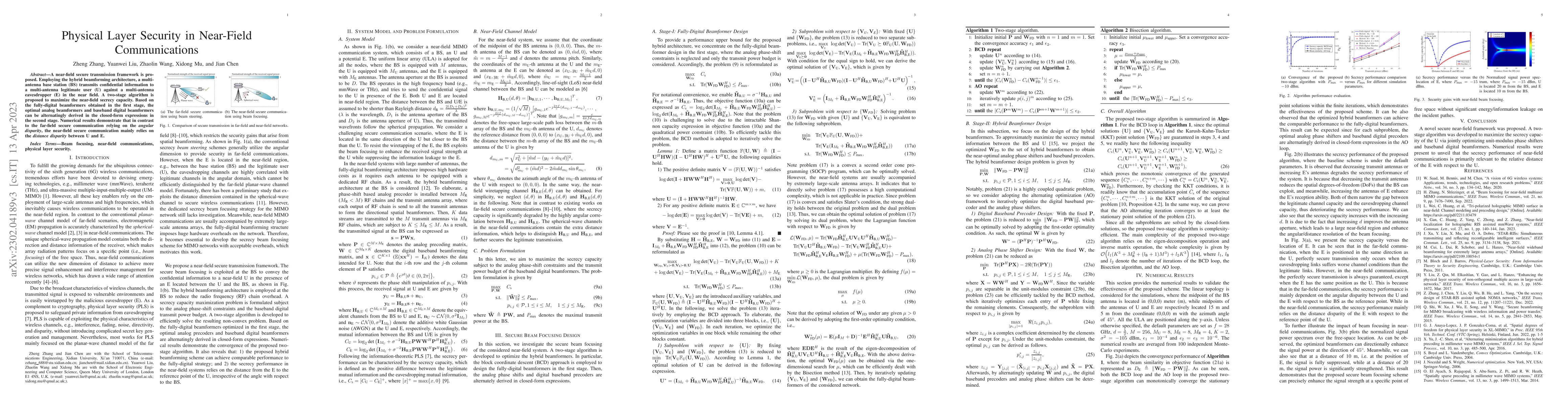 Thumbnail for Physical Layer Security in Near-Field Communications