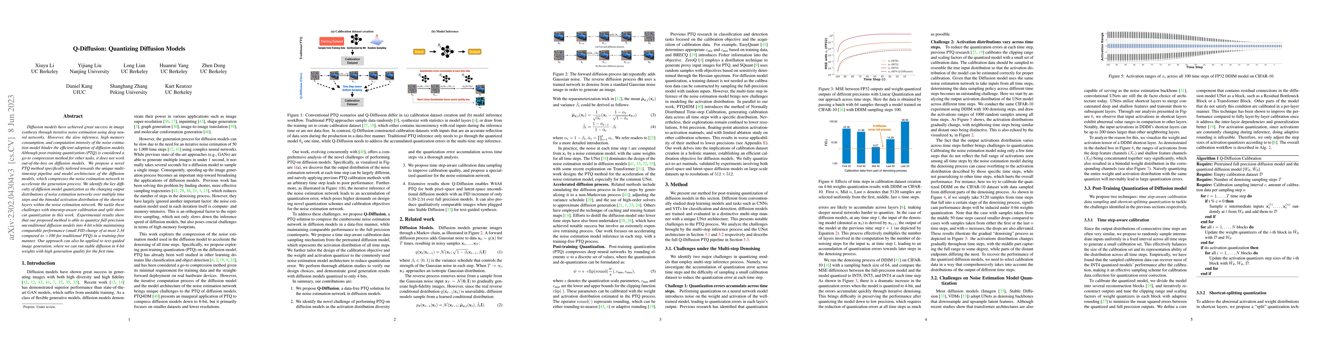 Thumbnail for Q-Diffusion: Quantizing Diffusion Models