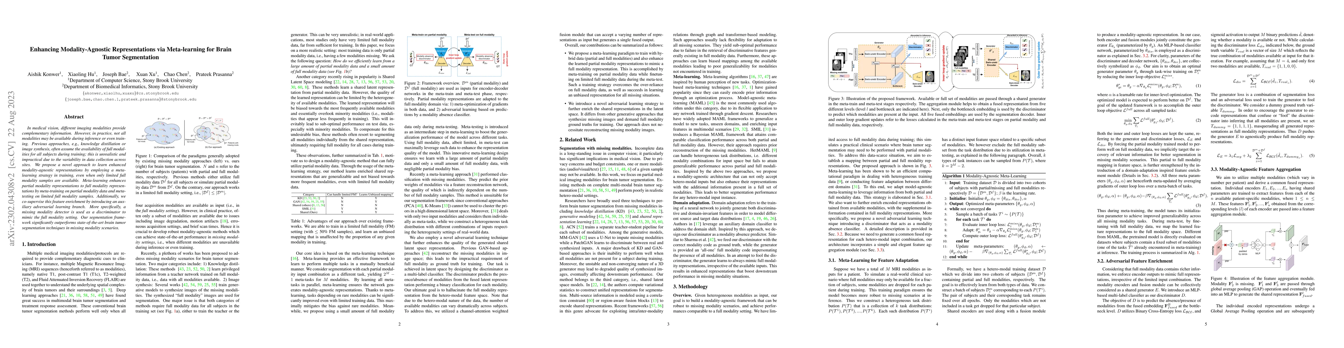 Thumbnail for Enhancing Modality-Agnostic Representations via Meta-Learning for Brain
  Tumor Segmentation