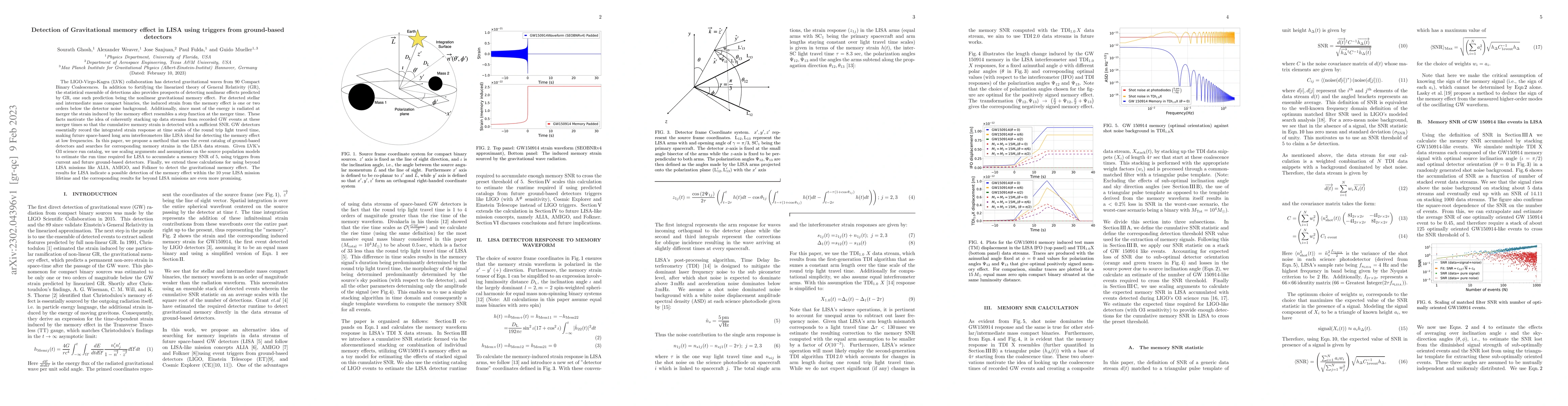 Thumbnail for Detection of Gravitational memory effect in LISA using triggers from
  ground-based detectors