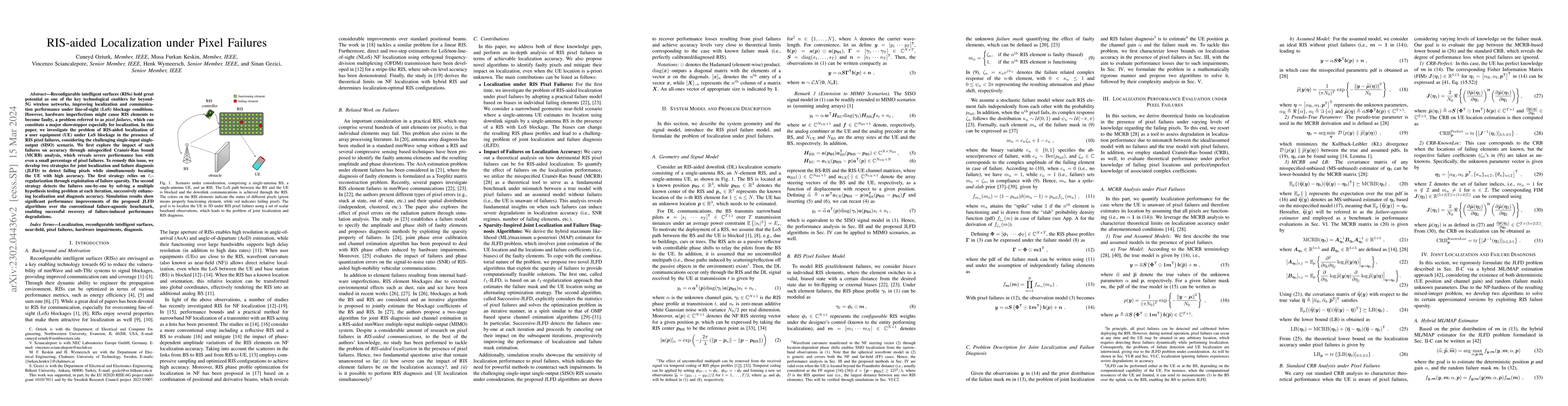 Thumbnail for RIS-aided Localization under Pixel Failures