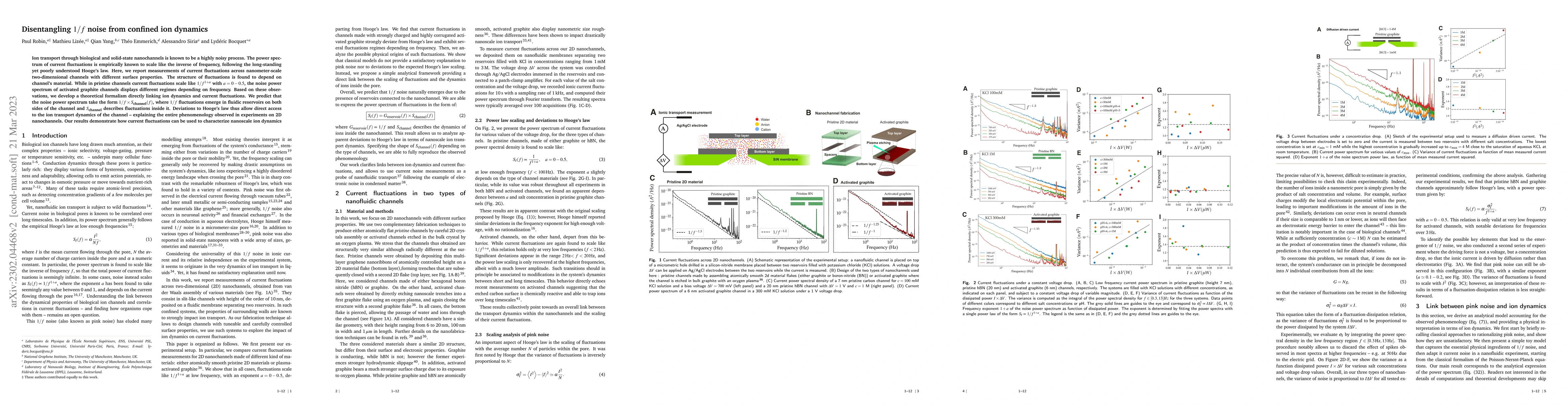 Thumbnail for Disentangling $1/f$ noise from confined ion dynamics