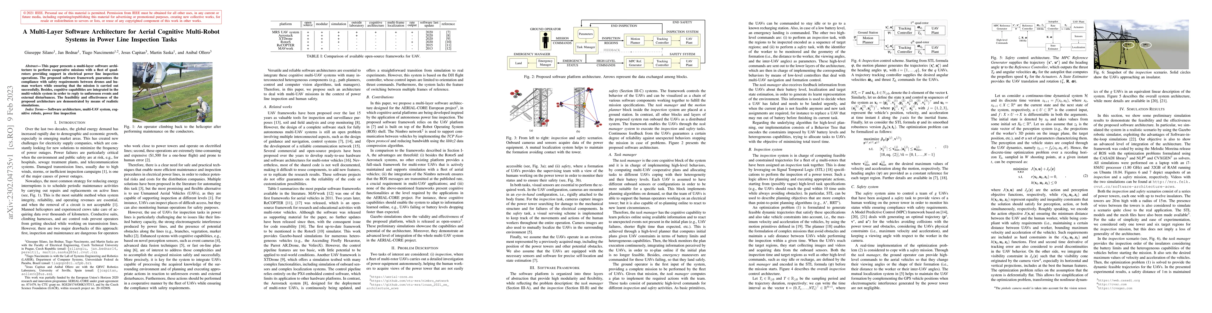 Thumbnail for A Multi-Layer Software Architecture for Aerial Cognitive Multi-Robot
  Systems in Power Line Inspection Tasks