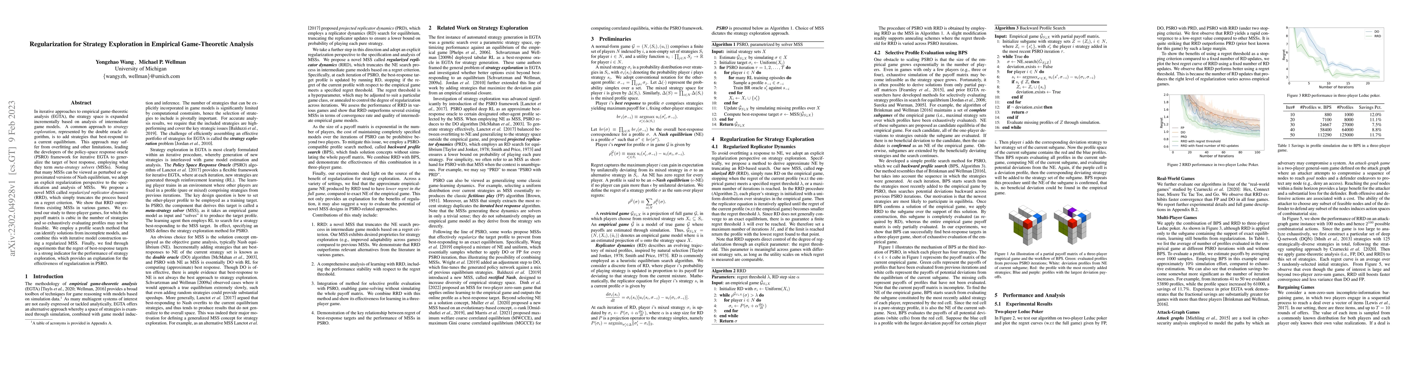 Thumbnail for Regularization for Strategy Exploration in Empirical Game-Theoretic
  Analysis