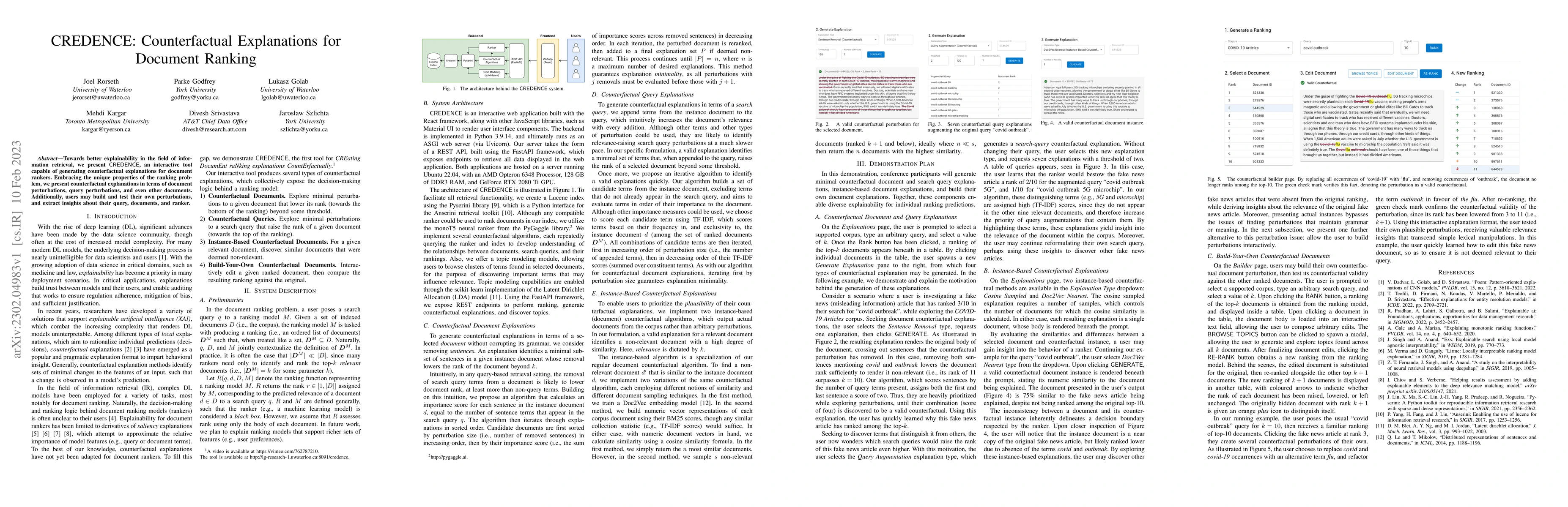 Thumbnail for CREDENCE: Counterfactual Explanations for Document Ranking
