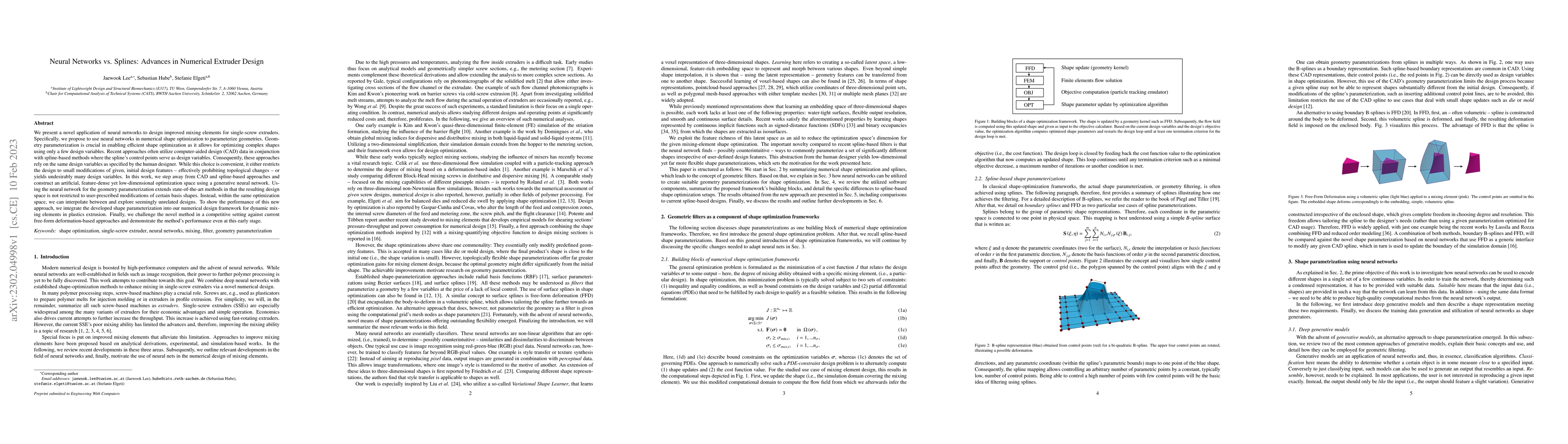 Thumbnail for Neural Networks vs. Splines: Advances in Numerical Extruder Design