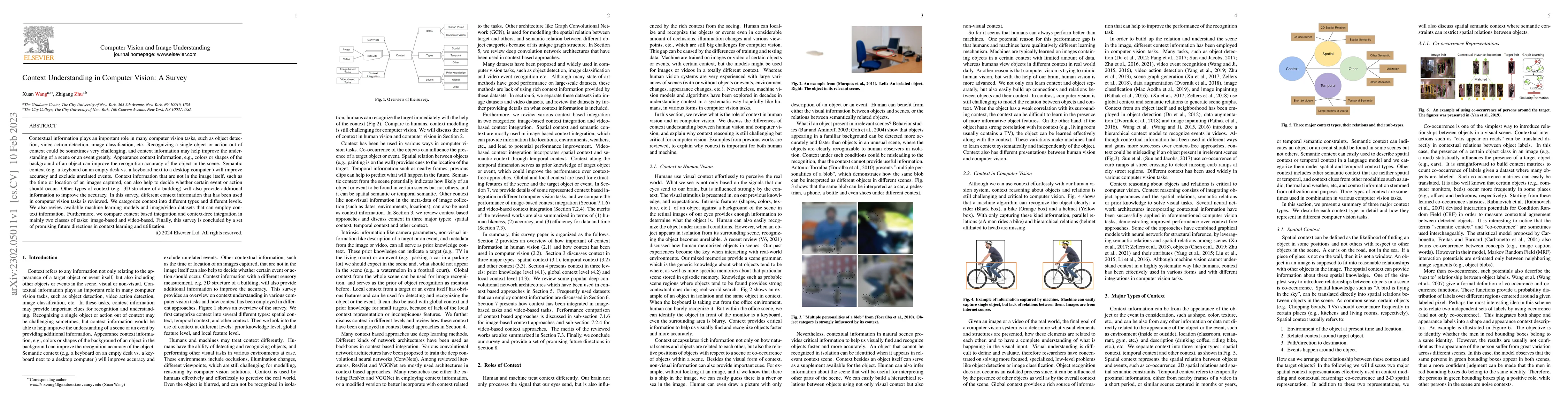 Thumbnail for Context Understanding in Computer Vision: A Survey