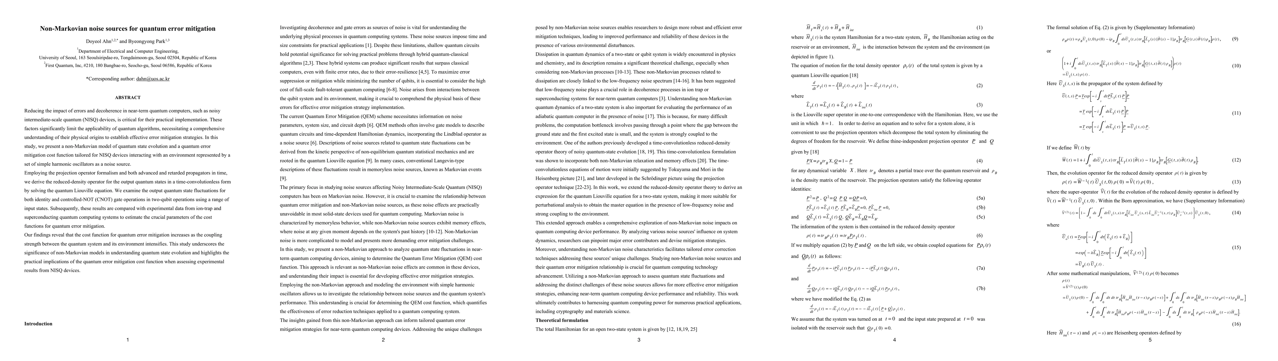 Thumbnail for Non-Markovian noise sources for quantum error mitigation
