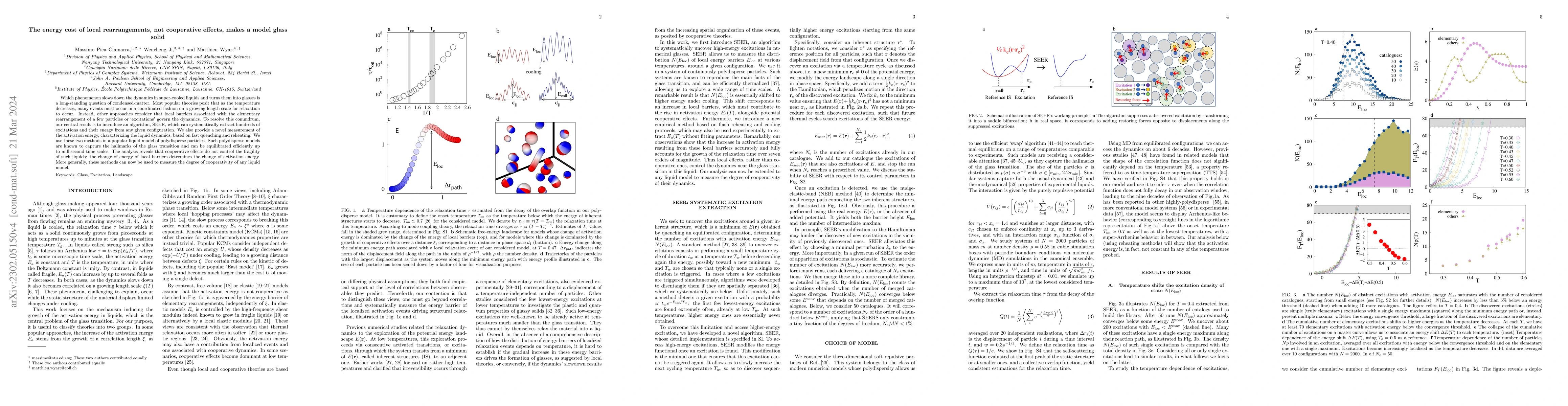 Thumbnail for Local vs. Cooperative: Unraveling Glass Transition Mechanisms with SEER