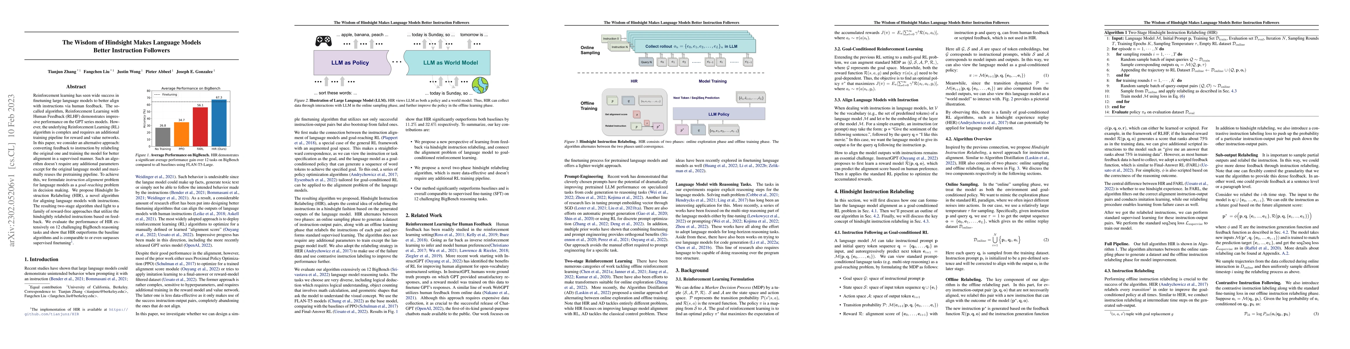 Thumbnail for The Wisdom of Hindsight Makes Language Models Better Instruction
  Followers