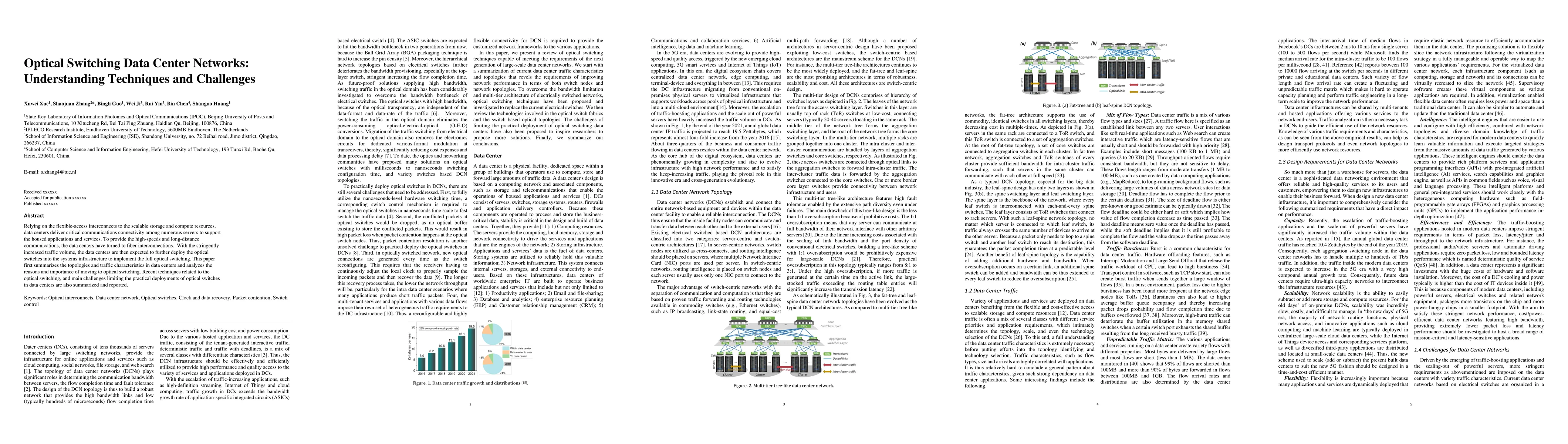 Thumbnail for Optical Switching Data Center Networks: Understanding Techniques and
  Challenges