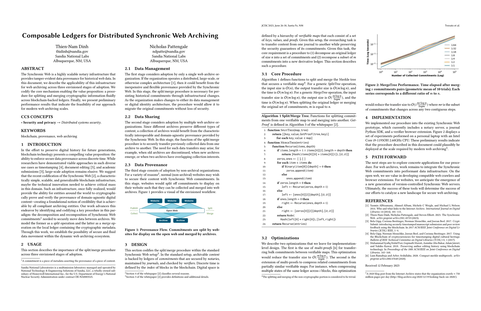 Thumbnail for Composable Ledgers for Distributed Synchronic Web Archiving