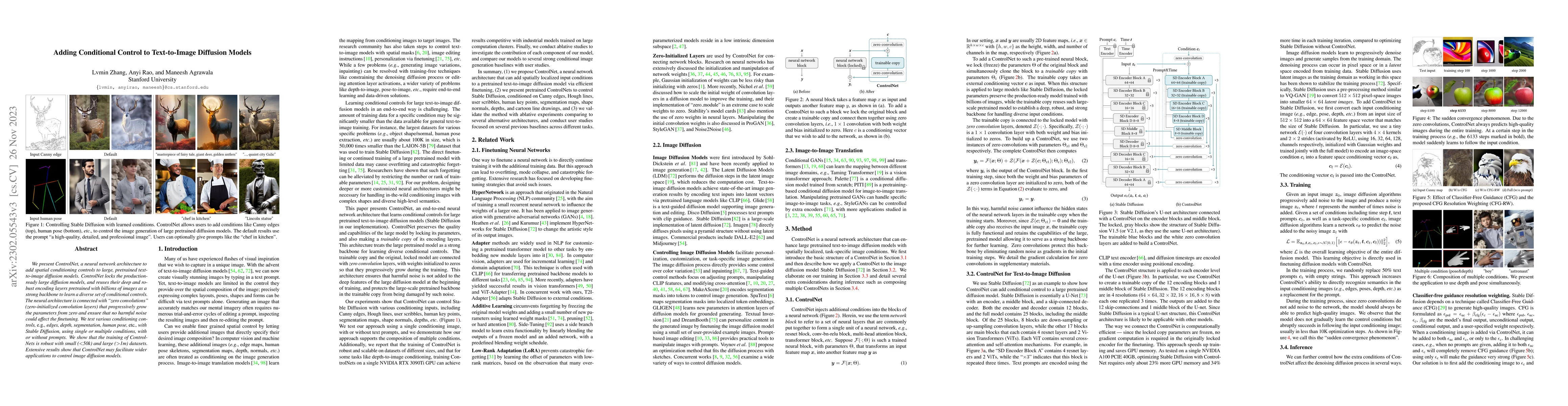 Thumbnail for Adding Conditional Control to Text-to-Image Diffusion Models