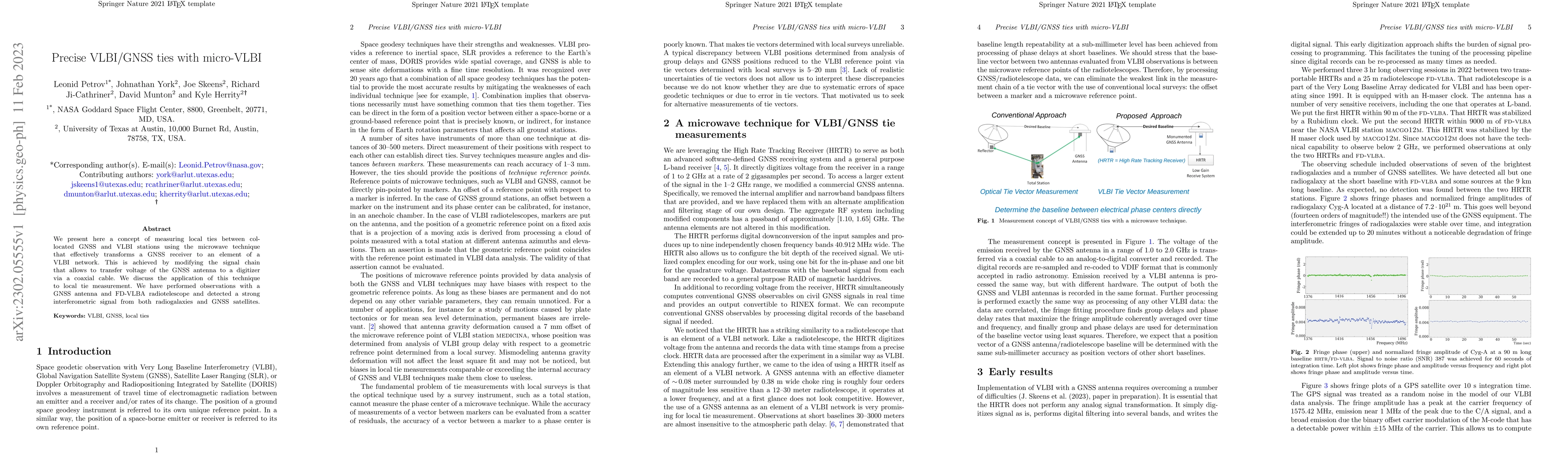 Thumbnail for Precise VLBI/GNSS ties with micro-VLBI