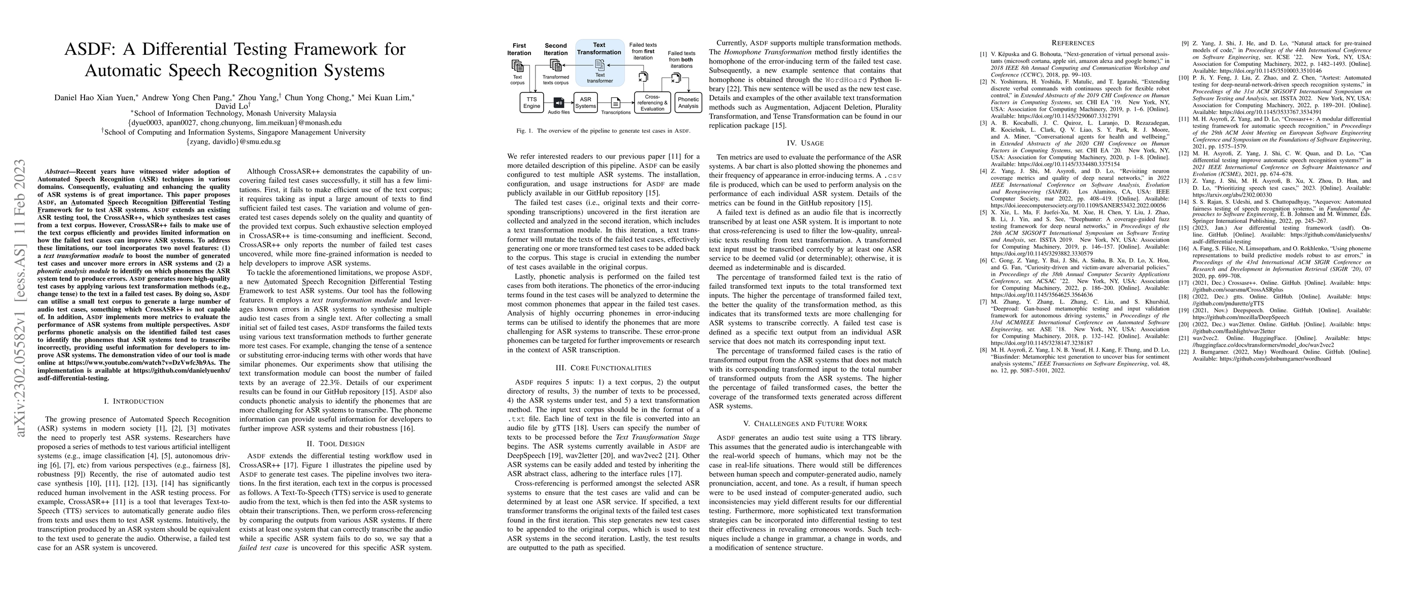 Thumbnail for ASDF: A Differential Testing Framework for Automatic Speech Recognition
  Systems