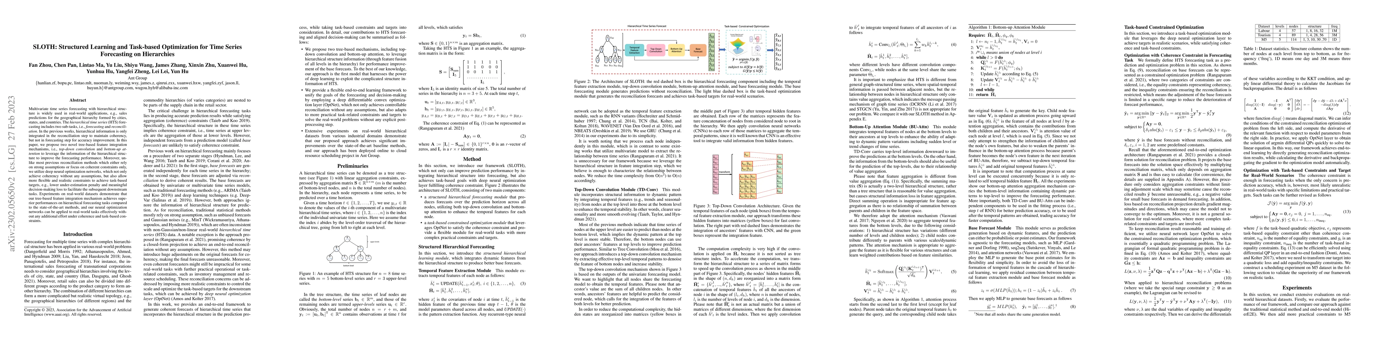 Thumbnail for SLOTH: Structured Learning and Task-based Optimization for Time Series
  Forecasting on Hierarchies