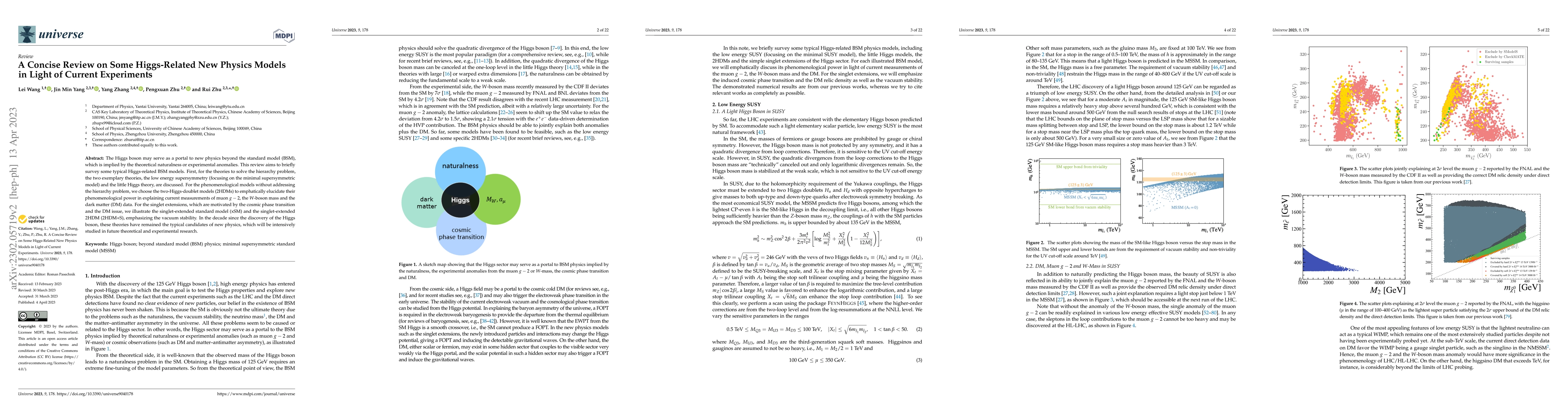 Thumbnail for A concise review on some Higgs-related new physics models in light of
  current experiments