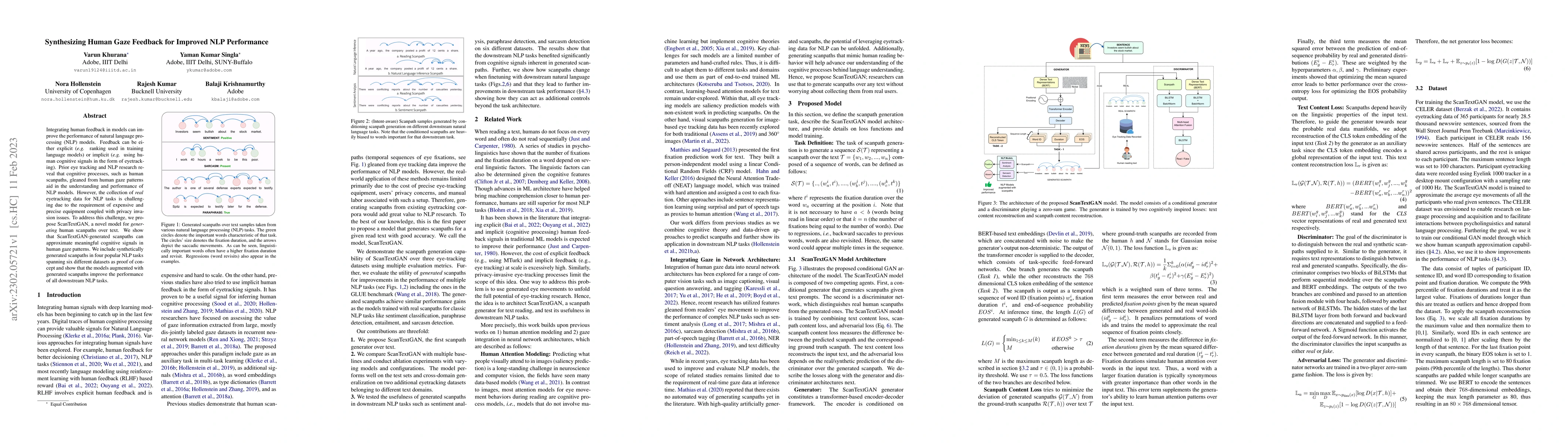 Thumbnail for Synthesizing Human Gaze Feedback for Improved NLP Performance