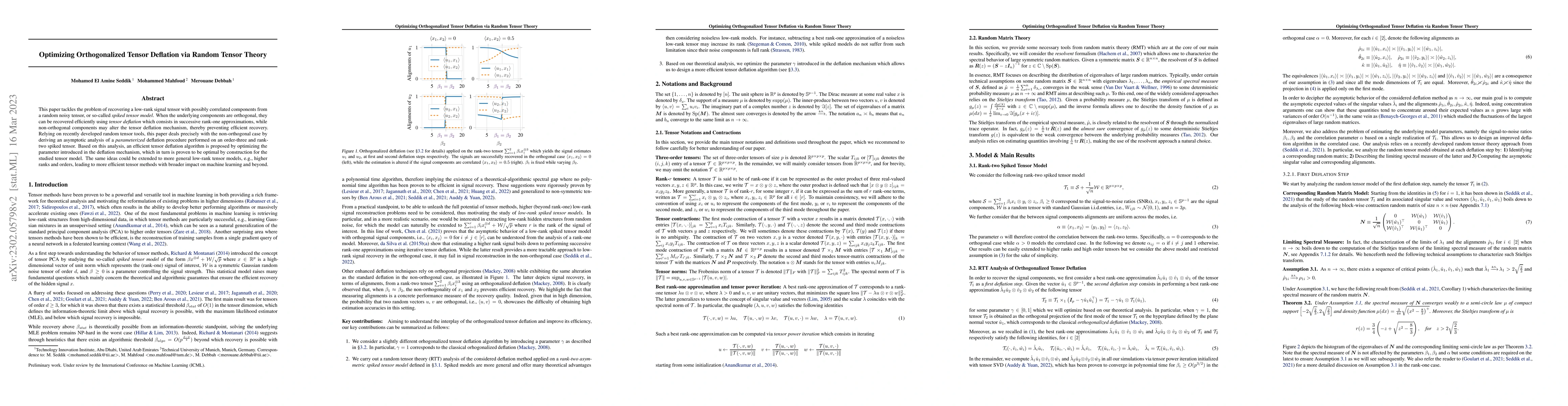 Thumbnail for Optimizing Orthogonalized Tensor Deflation via Random Tensor Theory