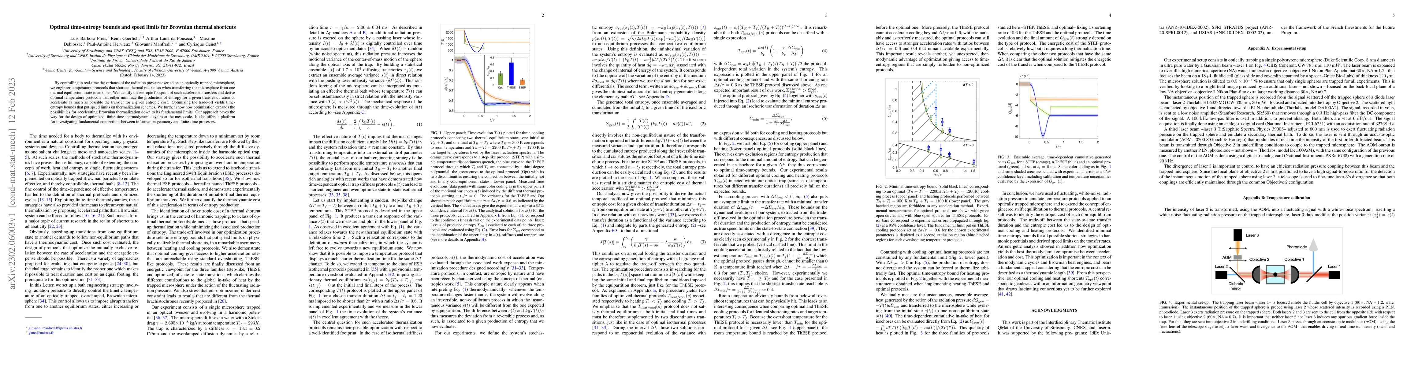 Thumbnail for Optimal time-entropy bounds and speed limits for Brownian thermal
  shortcuts