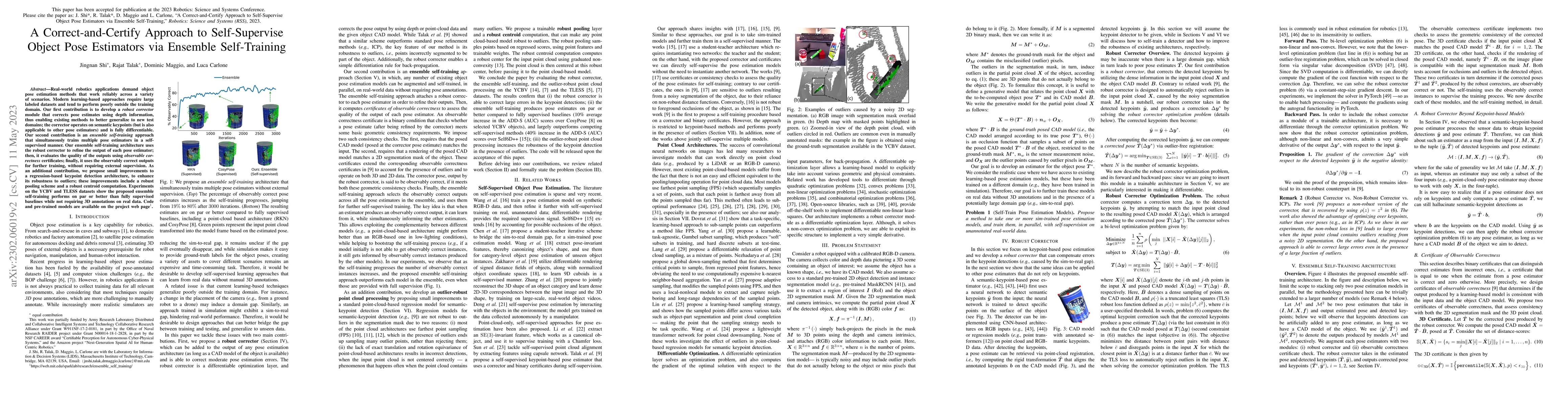 Thumbnail for A Correct-and-Certify Approach to Self-Supervise Object Pose Estimators
  via Ensemble Self-Training