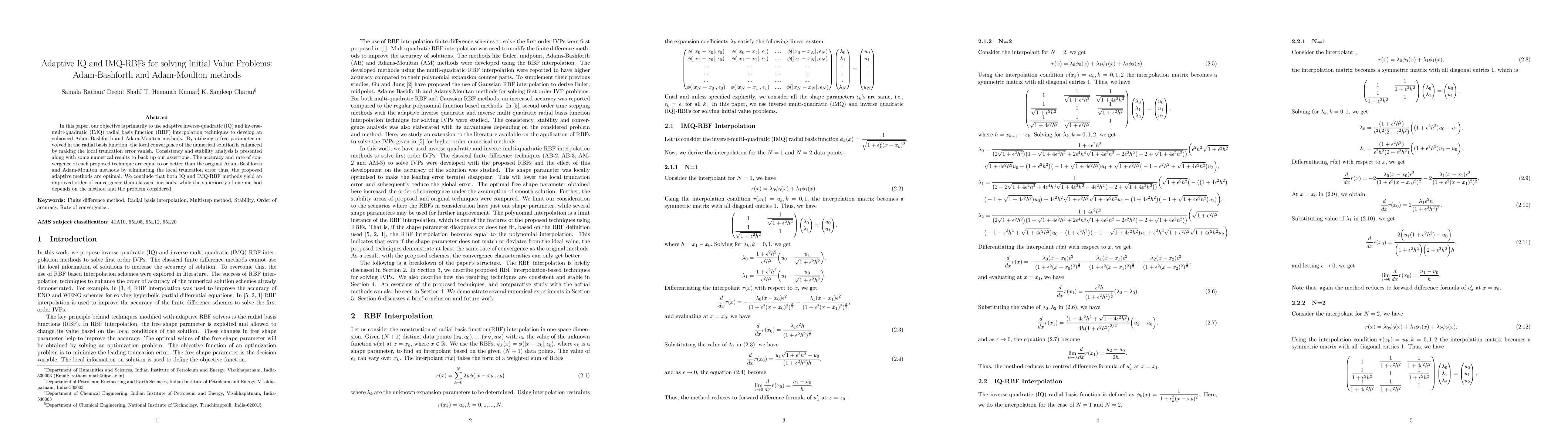 Thumbnail for Adaptive IQ and IMQ-RBFs for solving Initial Value Problems:
  Adam-Bashforth and Adam-Moulton methods