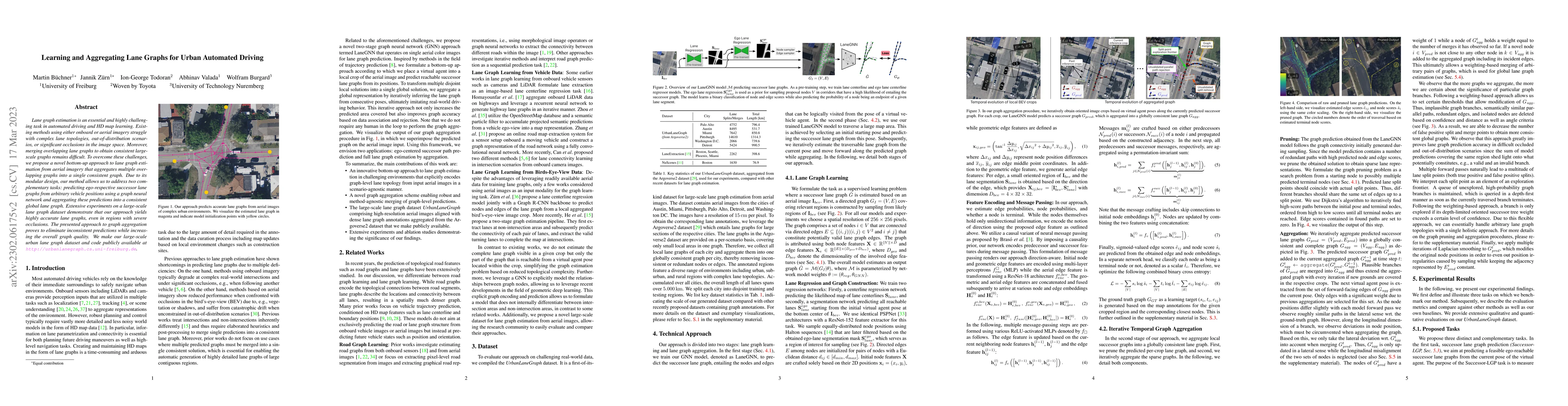 Thumbnail for Learning and Aggregating Lane Graphs for Urban Automated Driving