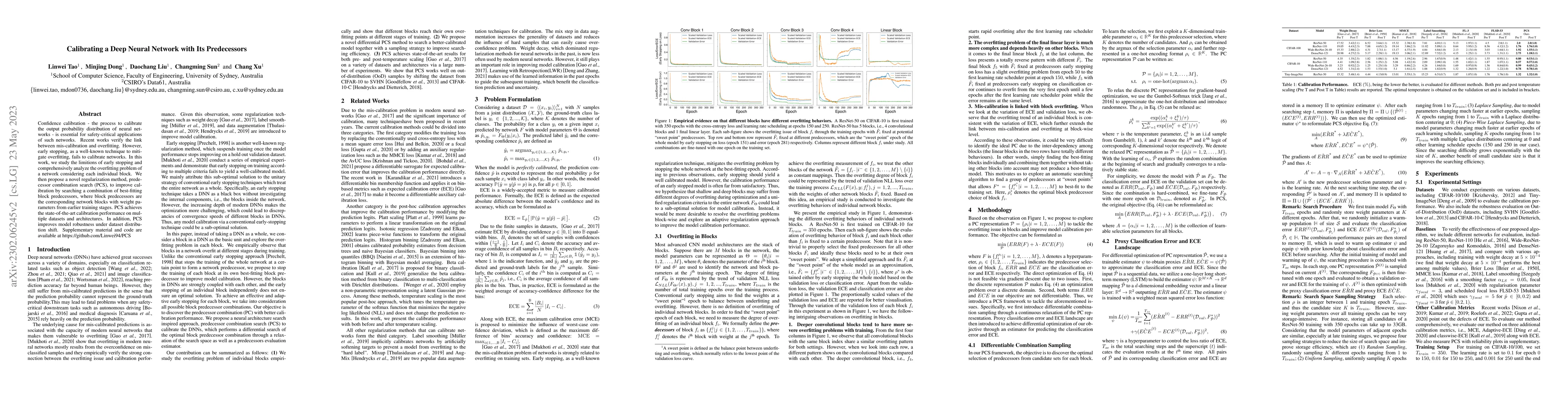 Thumbnail for Calibrating a Deep Neural Network with Its Predecessors