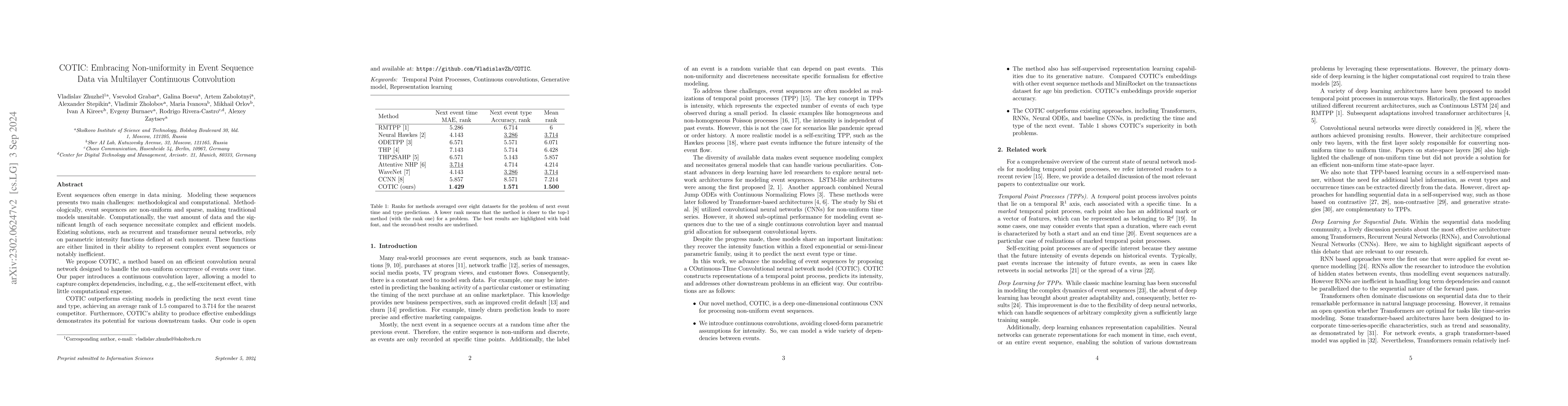 Thumbnail for Continuous-time convolutions model of event sequences