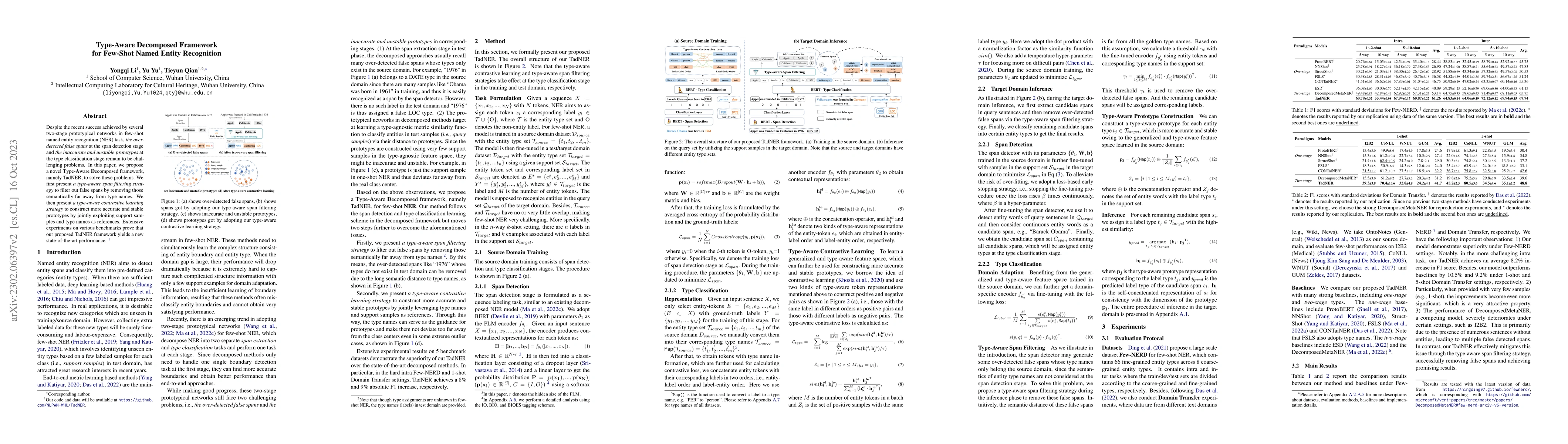 Thumbnail for Type-Aware Decomposed Framework for Few-Shot Named Entity Recognition
