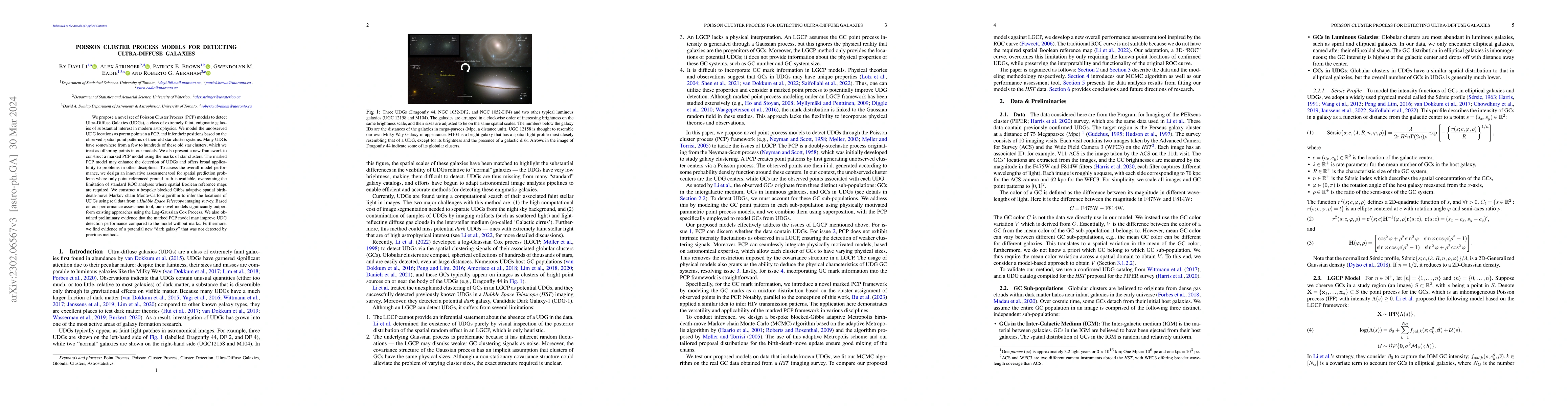 Thumbnail for Poisson Cluster Process Models for Detecting Ultra-Diffuse Galaxies