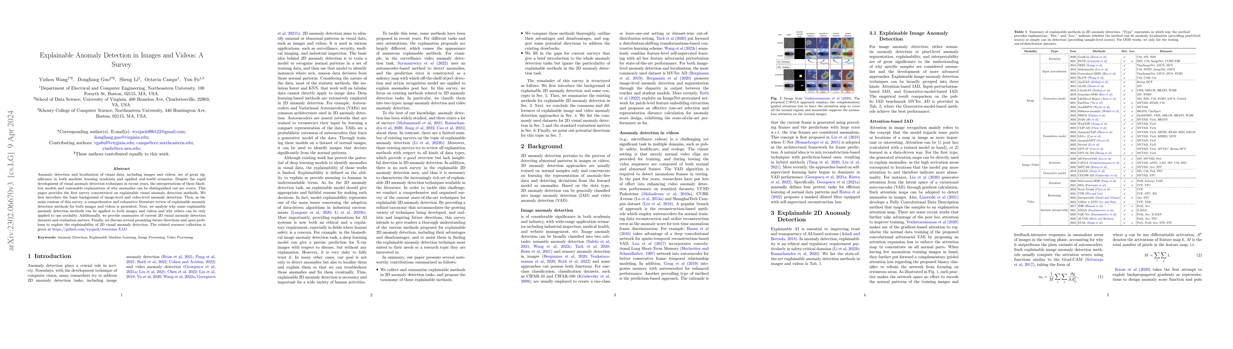 Thumbnail for Explainable Anomaly Detection in Images and Videos: A Survey