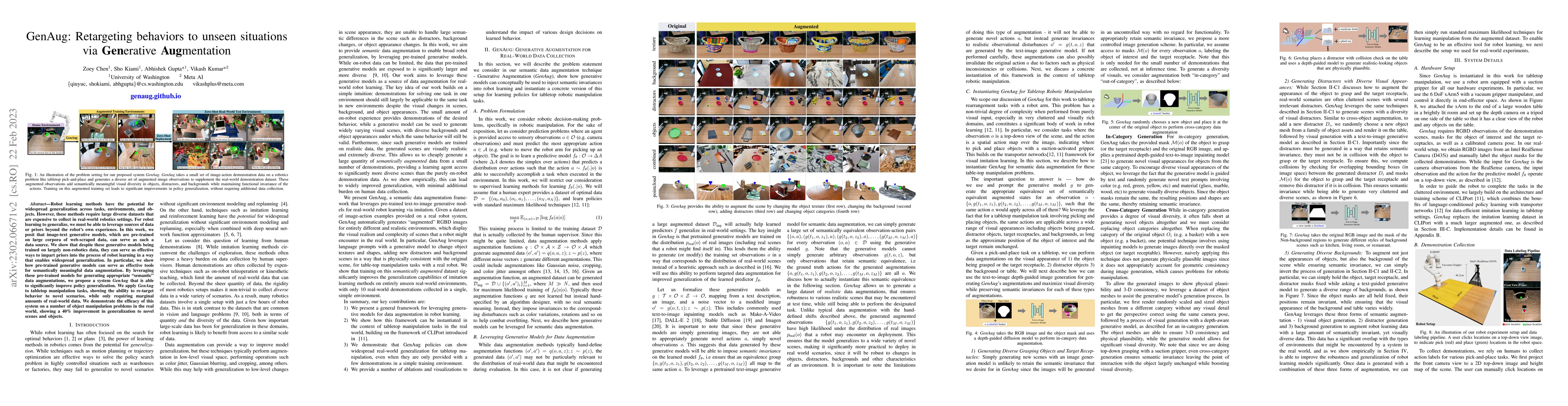 Thumbnail for GenAug: Retargeting behaviors to unseen situations via Generative
  Augmentation