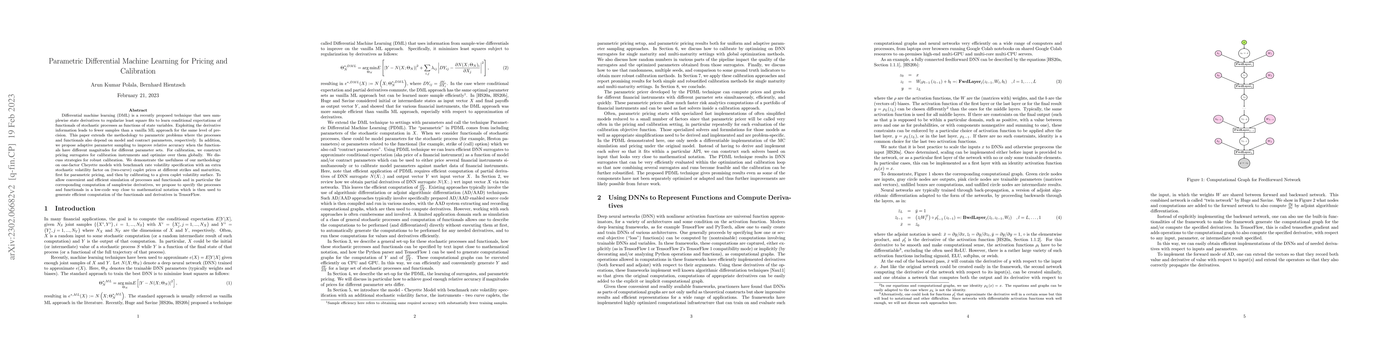 Thumbnail for Parametric Differential Machine Learning for Pricing and Calibration