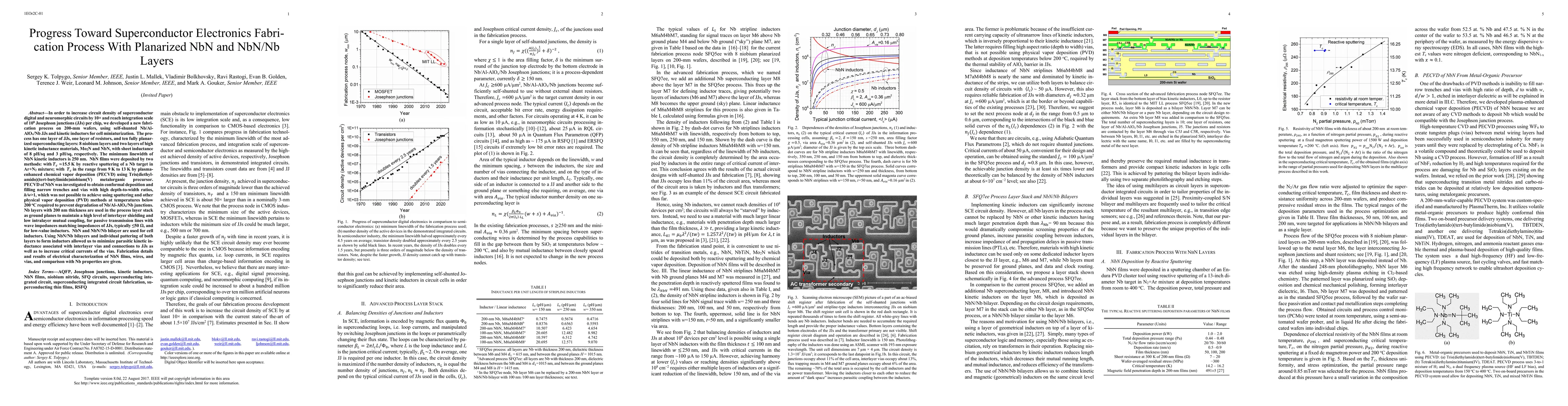 Thumbnail for Progress toward superconductor electronics fabrication process with
  planarized NbN and NbN/Nb layers