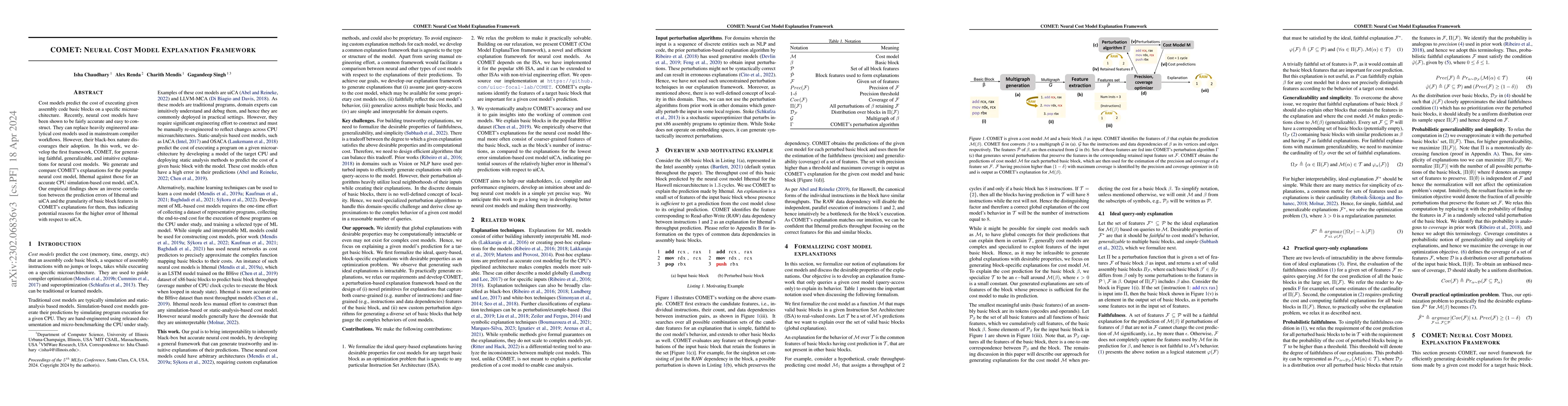 Thumbnail for COMET: Neural Cost Model Explanation Framework