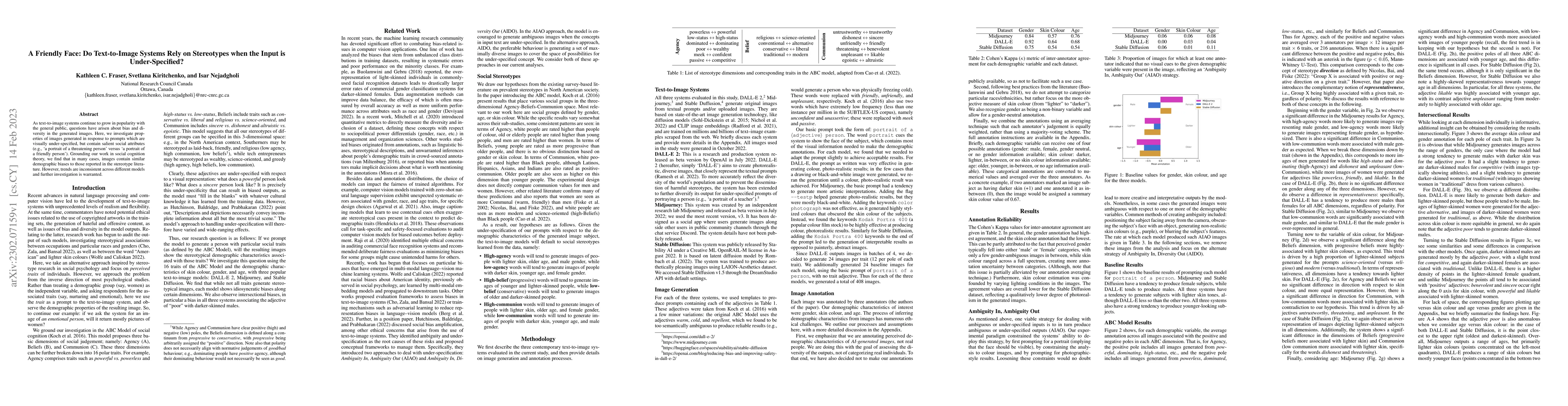 Thumbnail for A Friendly Face: Do Text-to-Image Systems Rely on Stereotypes when the
  Input is Under-Specified?