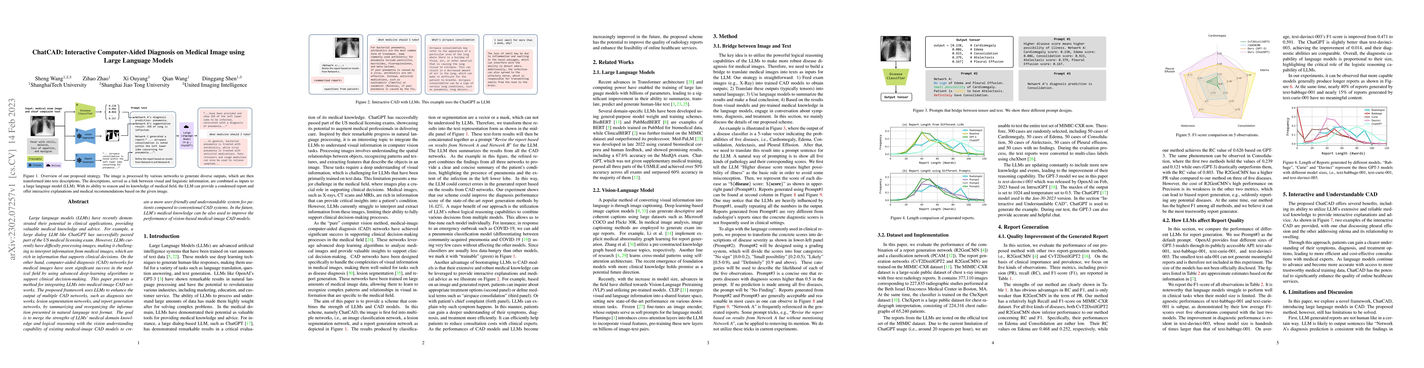 Thumbnail for ChatCAD: Interactive Computer-Aided Diagnosis on Medical Image using
  Large Language Models